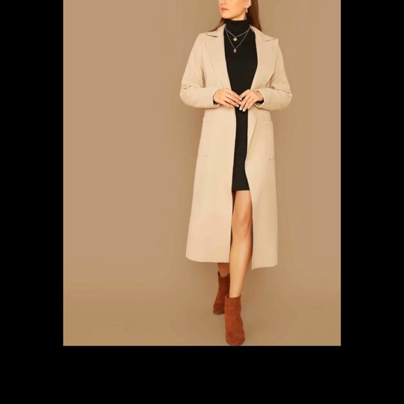 Luxury Long Fall Coat - Picture 1 of 4